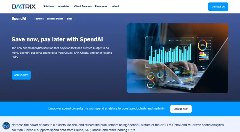 SpendAI's own site