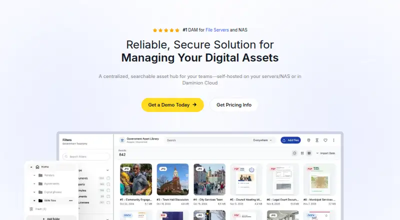 Daminion's own site