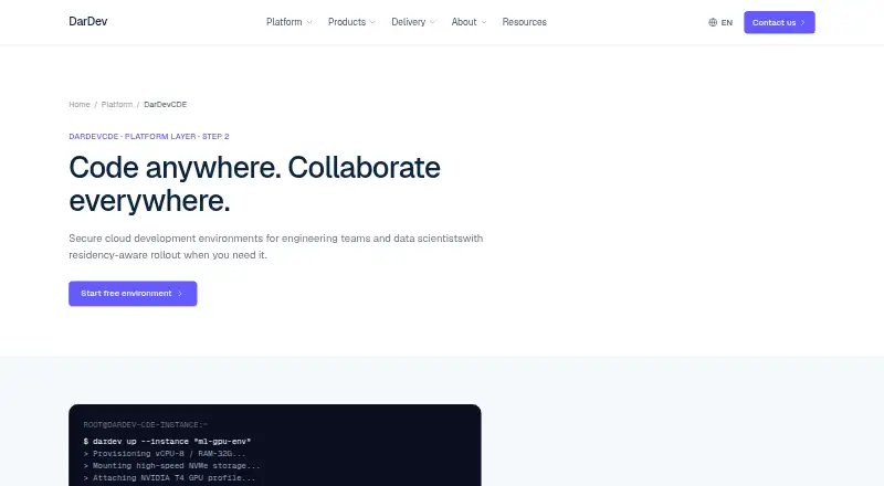 DarDevCDE's own site