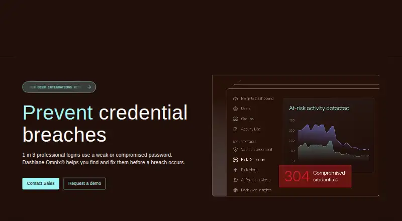 Dashlane's own site