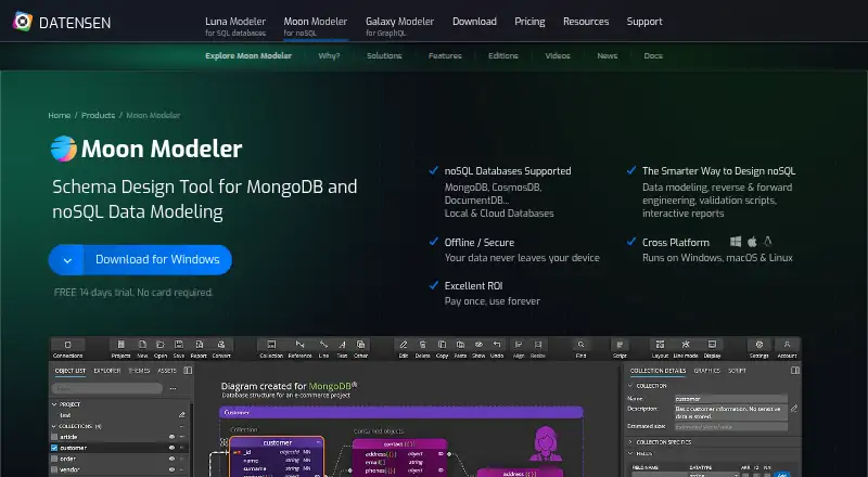 Moon Modeler's own site