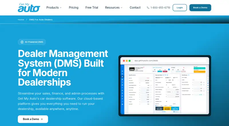 Get My Auto DMS's own site