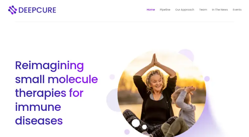DeepCure's own site