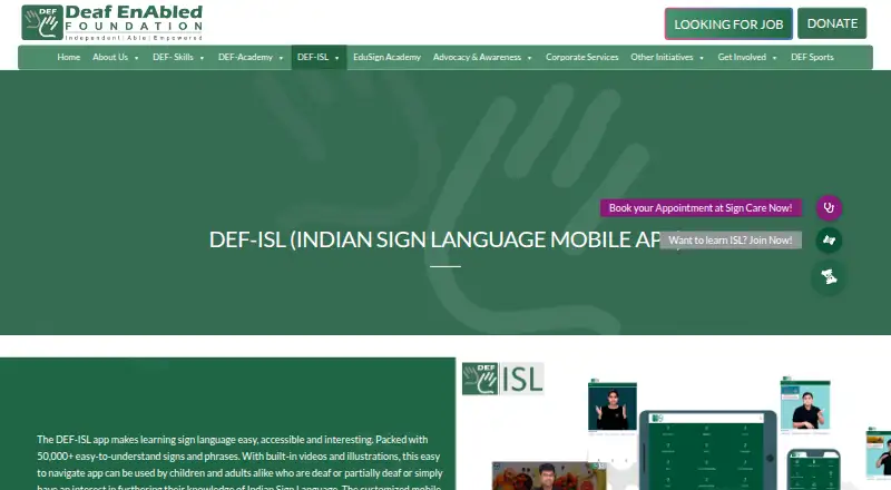 DEF-ISL's own site
