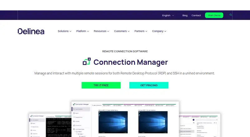 Delinea Connection Manager's own site