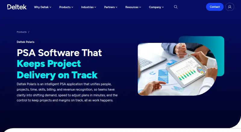 Deltek Polaris's own site