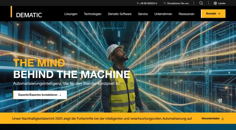 Dematic iQ's own site