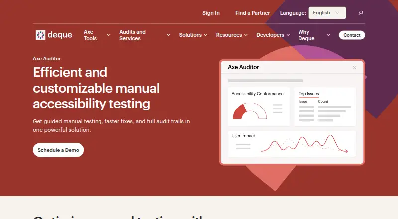 axe Auditor's own site