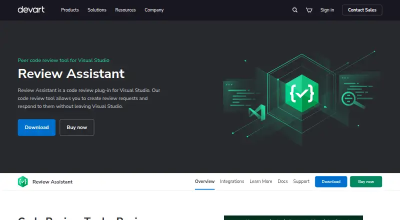 Review Assistant's own site