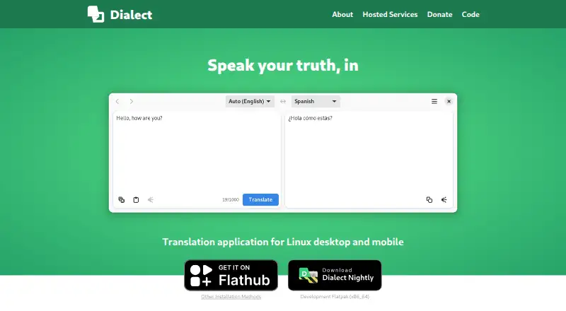 Dialect's own site