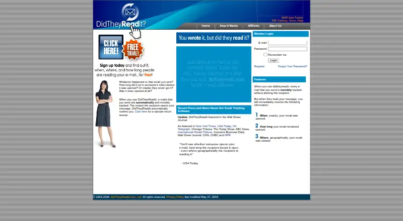 DidTheyReadIt's own site