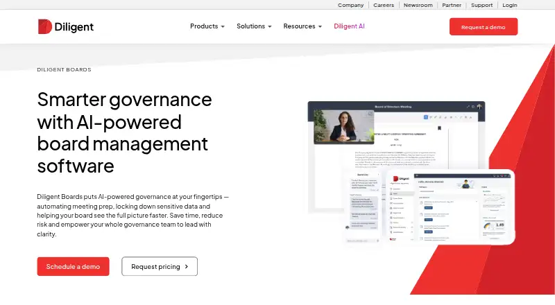 Diligent Boards's own site