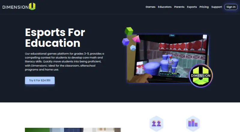DimensionU's own site