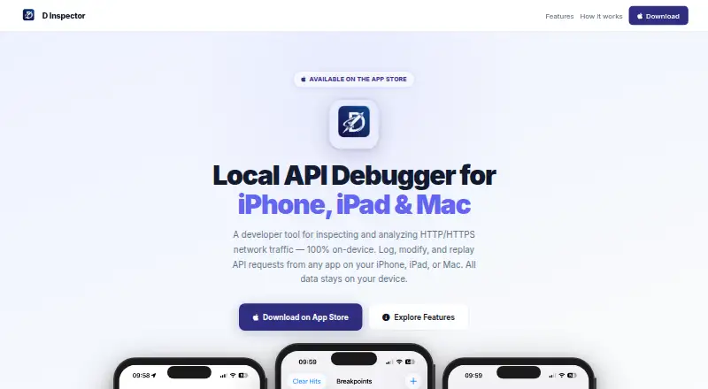 D Inspector's own site