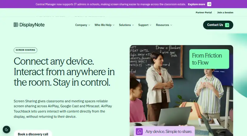 DisplayNote Montage's own site