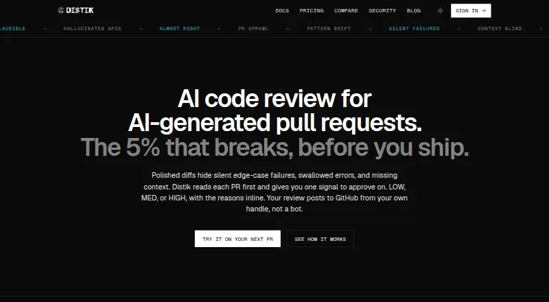 Distik's own site