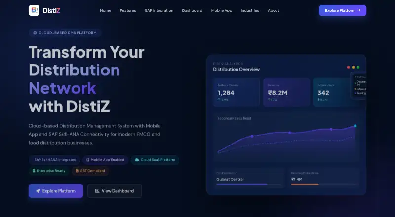 DistiZ's own site