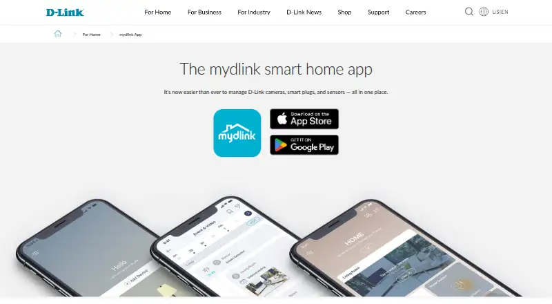 mydlink's own site