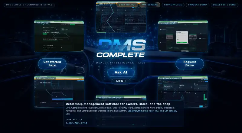 DMS Complete's own site