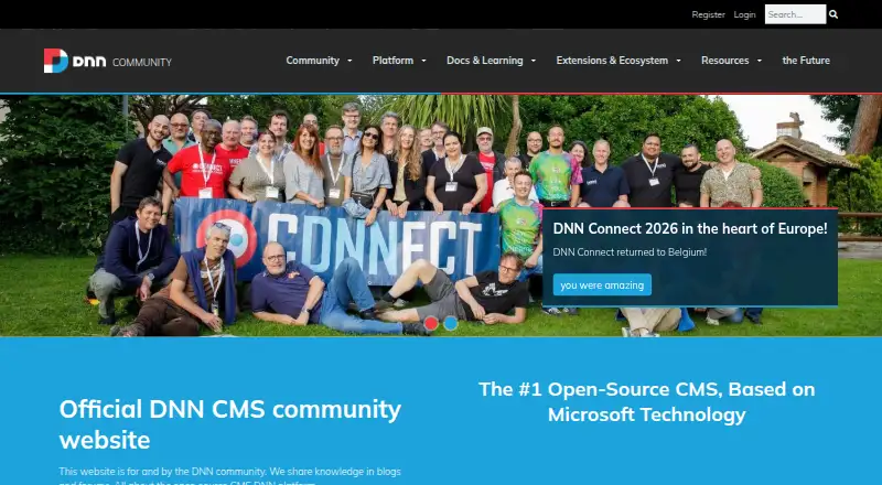 DNN's own site