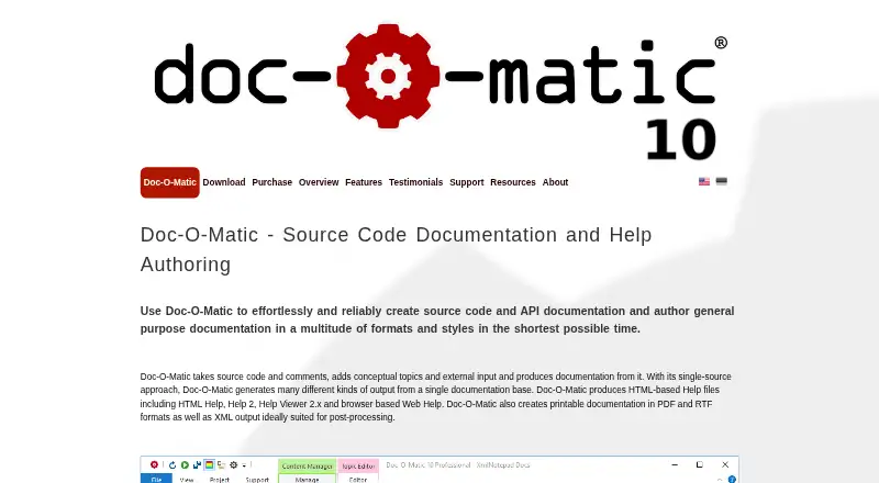 Doc-O-Matic's own site