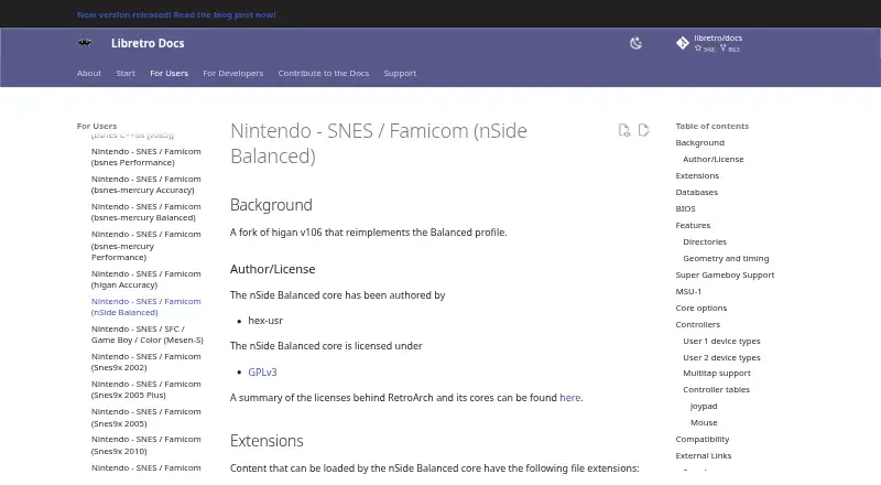 nSide Balanced's own site