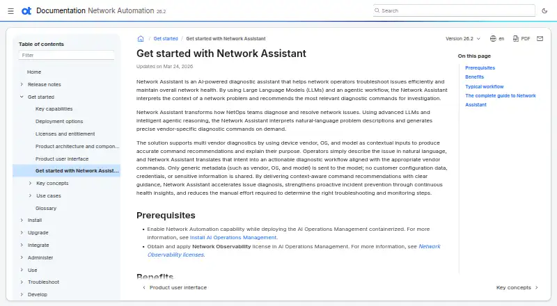 Network Assistant's own site