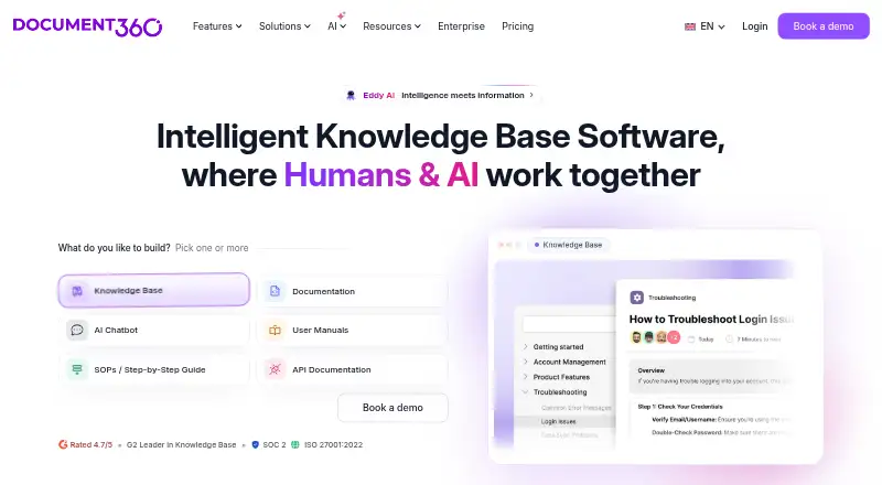 Document360's own site
