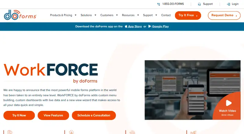doForms's own site