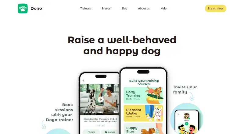 Dogo's own site