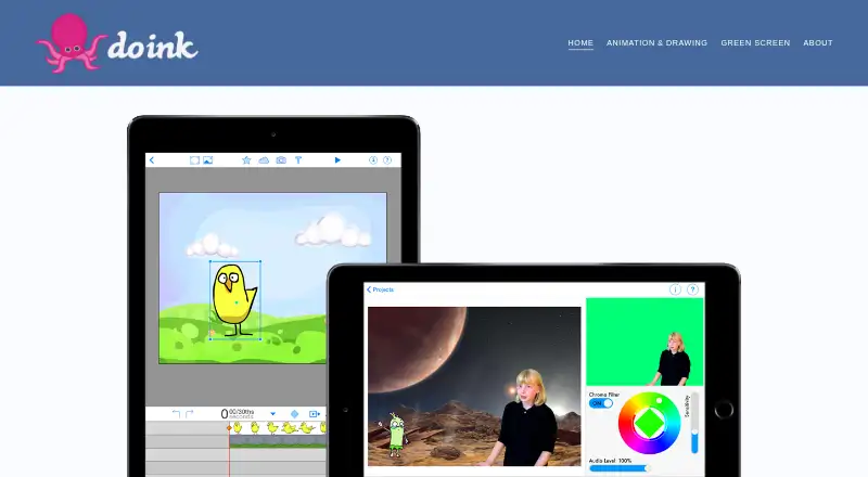 Green Screen by Do Ink's own site
