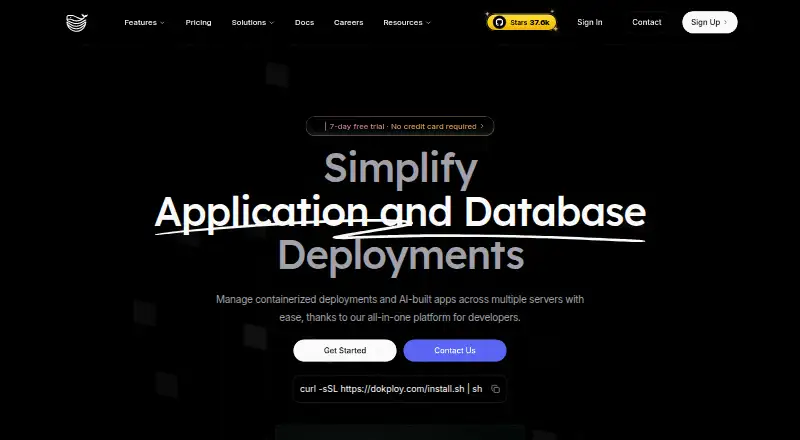 Dokploy's own site