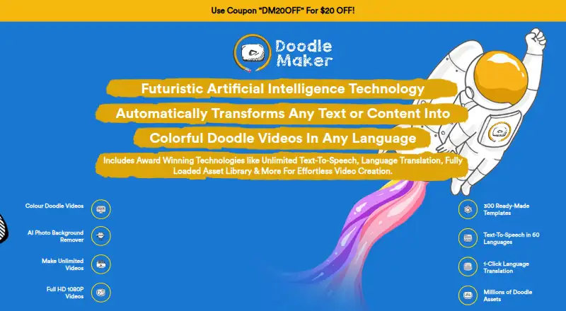DoodleMaker's own site