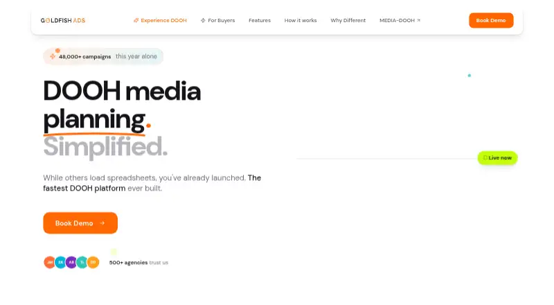 Goldfish Ads's own site