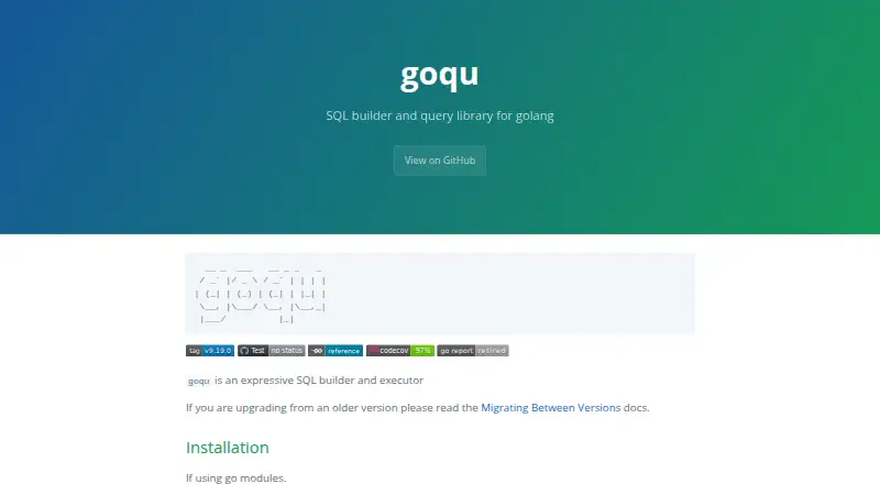 goqu's own site