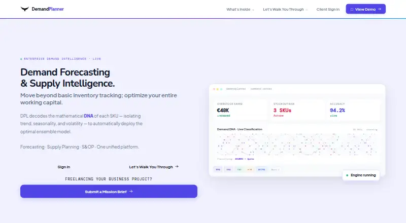 DPLAI DemandPlanner's own site
