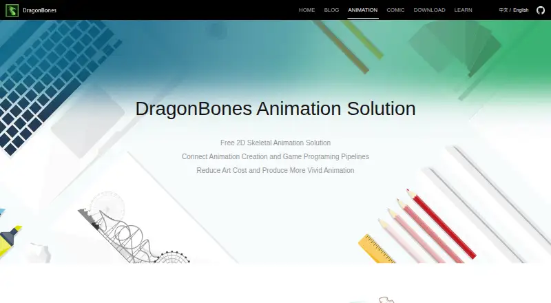 DragonBones's own site