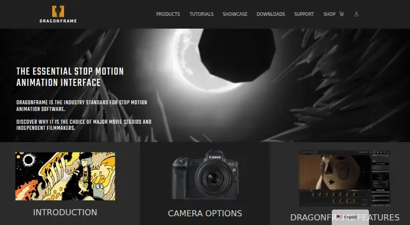 Dragonframe's own site