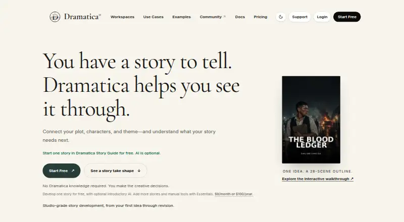 Dramatica's own site