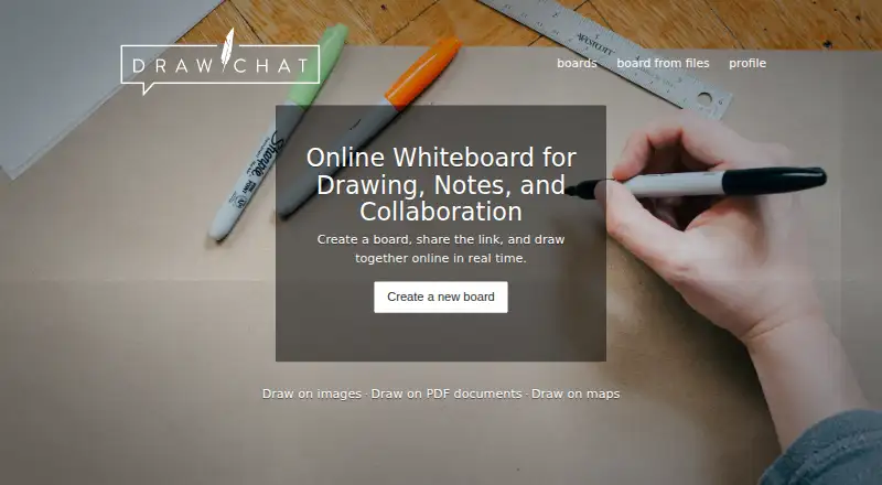 Draw.Chat's own site