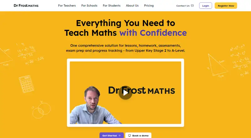 Dr Frost Maths's own site