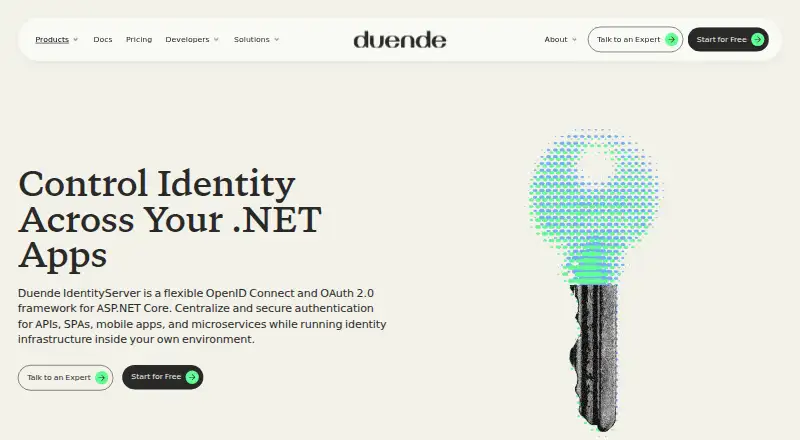 Duende IdentityServer's own site