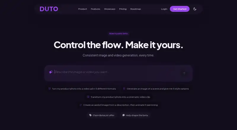 DUTO's own site