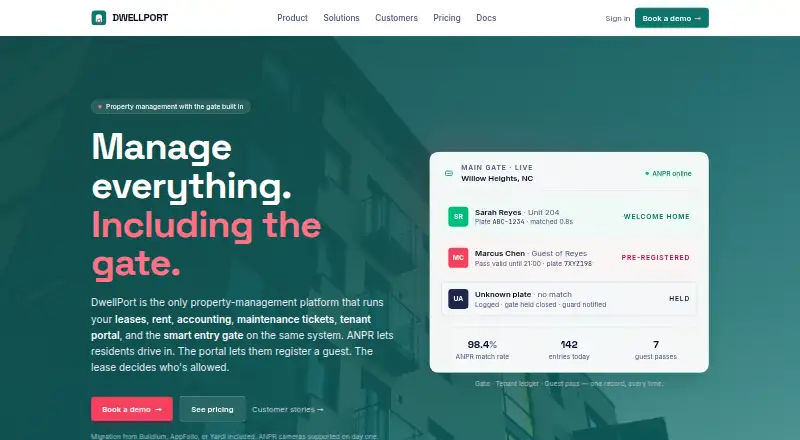 DwellPort's own site