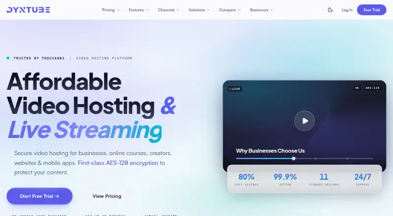 DynTube's own site
