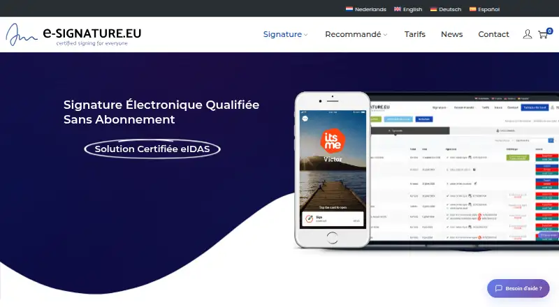 e-Signature.eu's own site