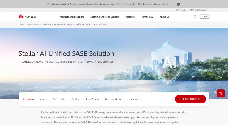 Huawei HiSec SASE Solution's own site
