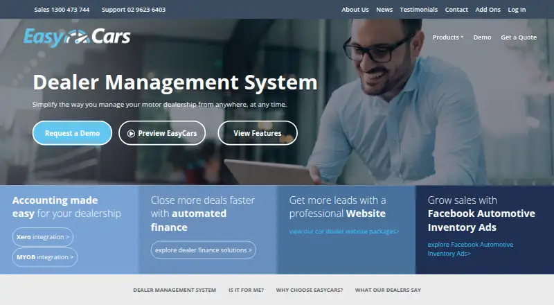 EasyCars's own site