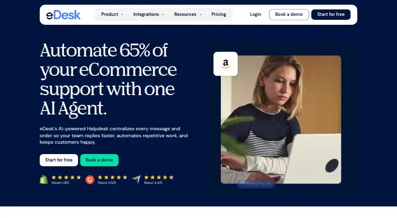 eDesk's own site
