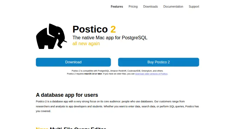 Postico 2's own site